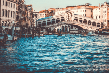 Italien, Wasser, Brücke